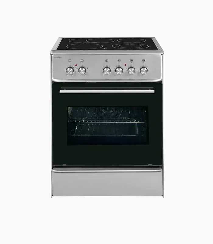 Exquisit ECM 6-4 BZ cuisinière électrique inox