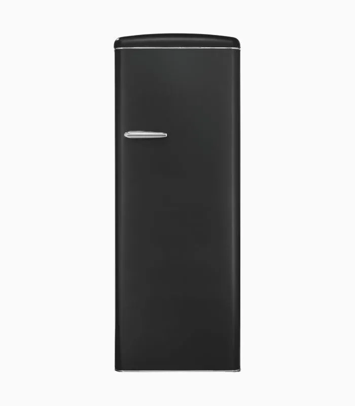 EXQUISIT RKS325-V-H-161E réfrigérateur rétro noir mat