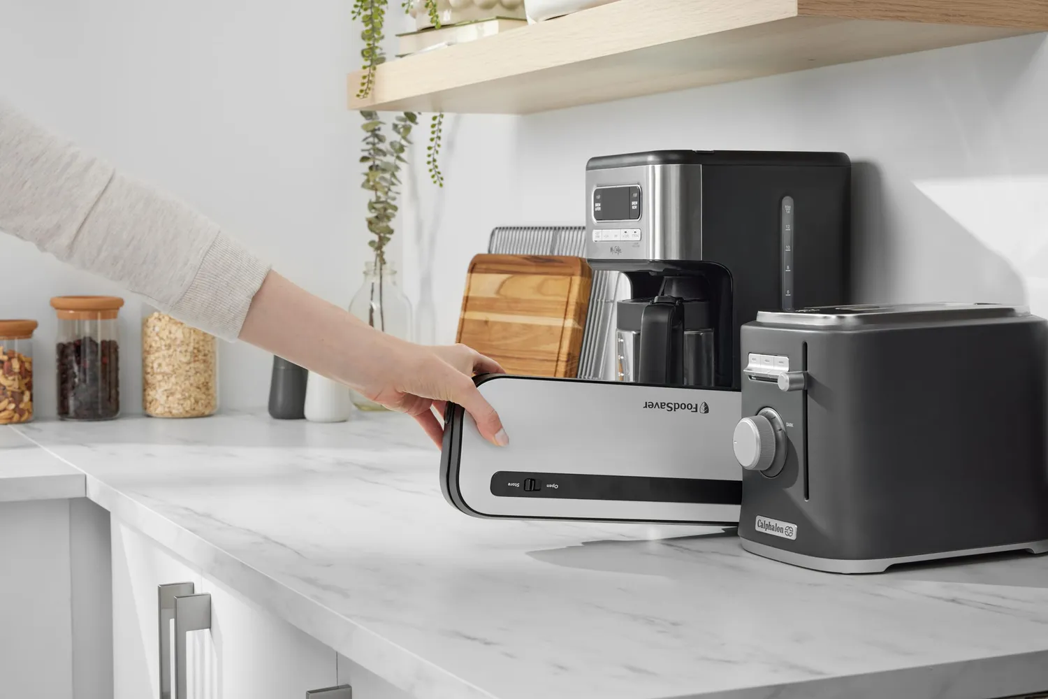 FoodSaver VS1290X machine sous vide compacte avec accessoires