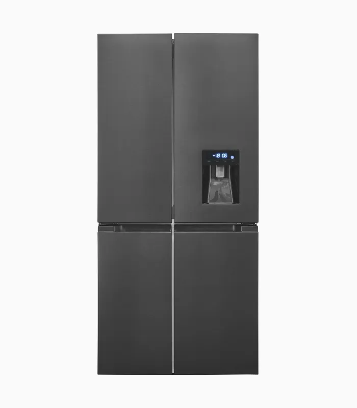 EXQUISIT MD430-100-WS-201 réfrigérateur américain inox