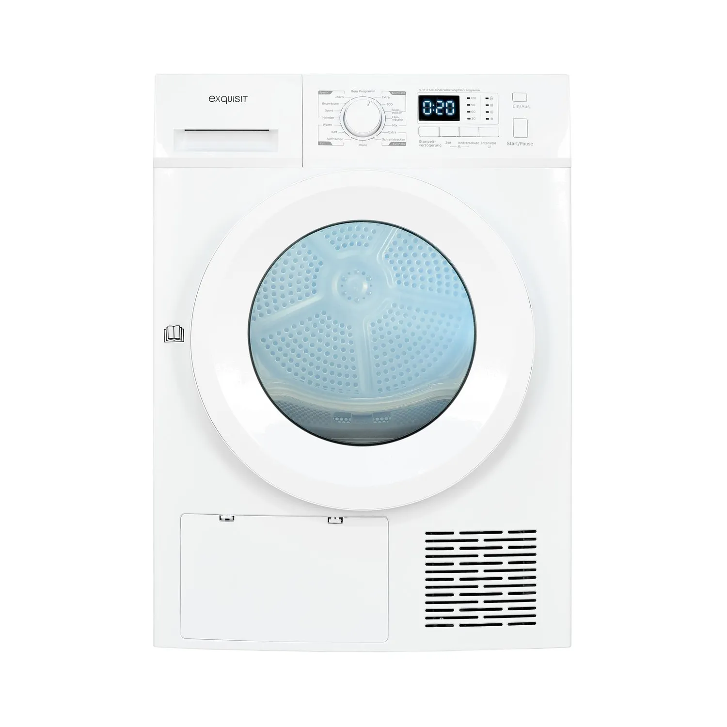EXQUISIT TWP5701-030E sèche-linge blanc