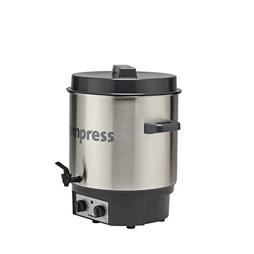 Tom Press stérilisateur électrique à bocaux inox 27 L avec robinet