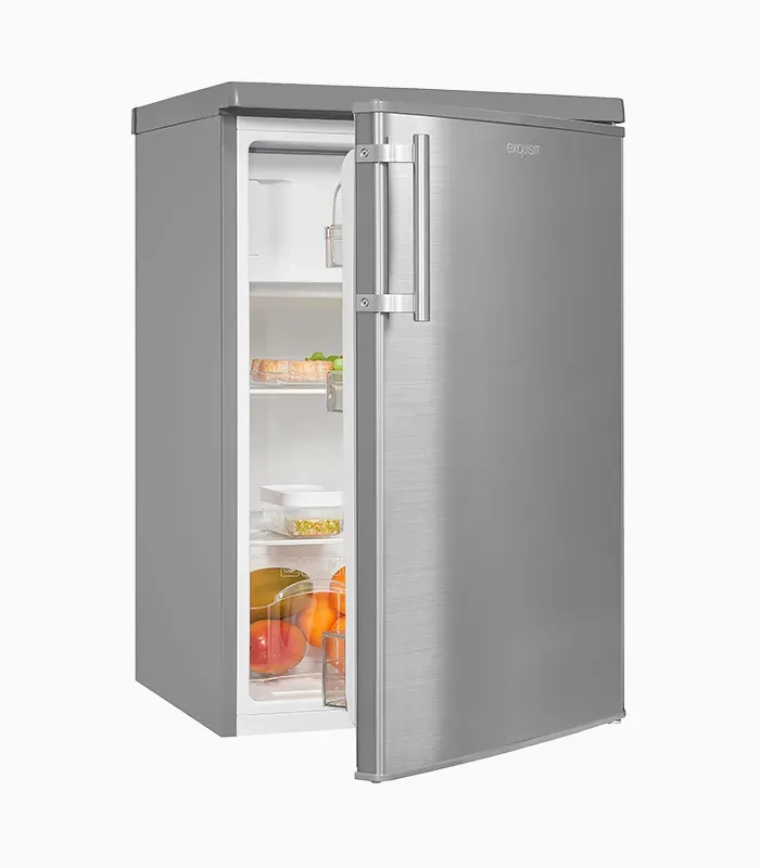 Exquisit KS16-4-HE-040E réfrigérateur inox look