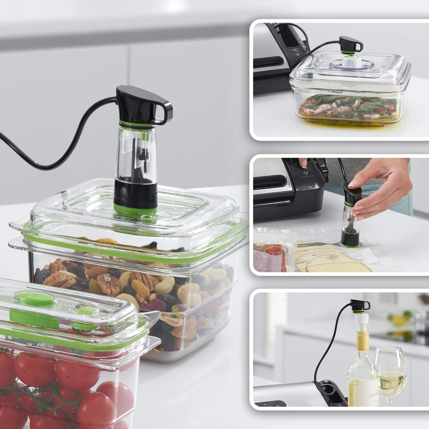 FoodSaver FFS017X machine sous vide avec fonction marinade et cutter