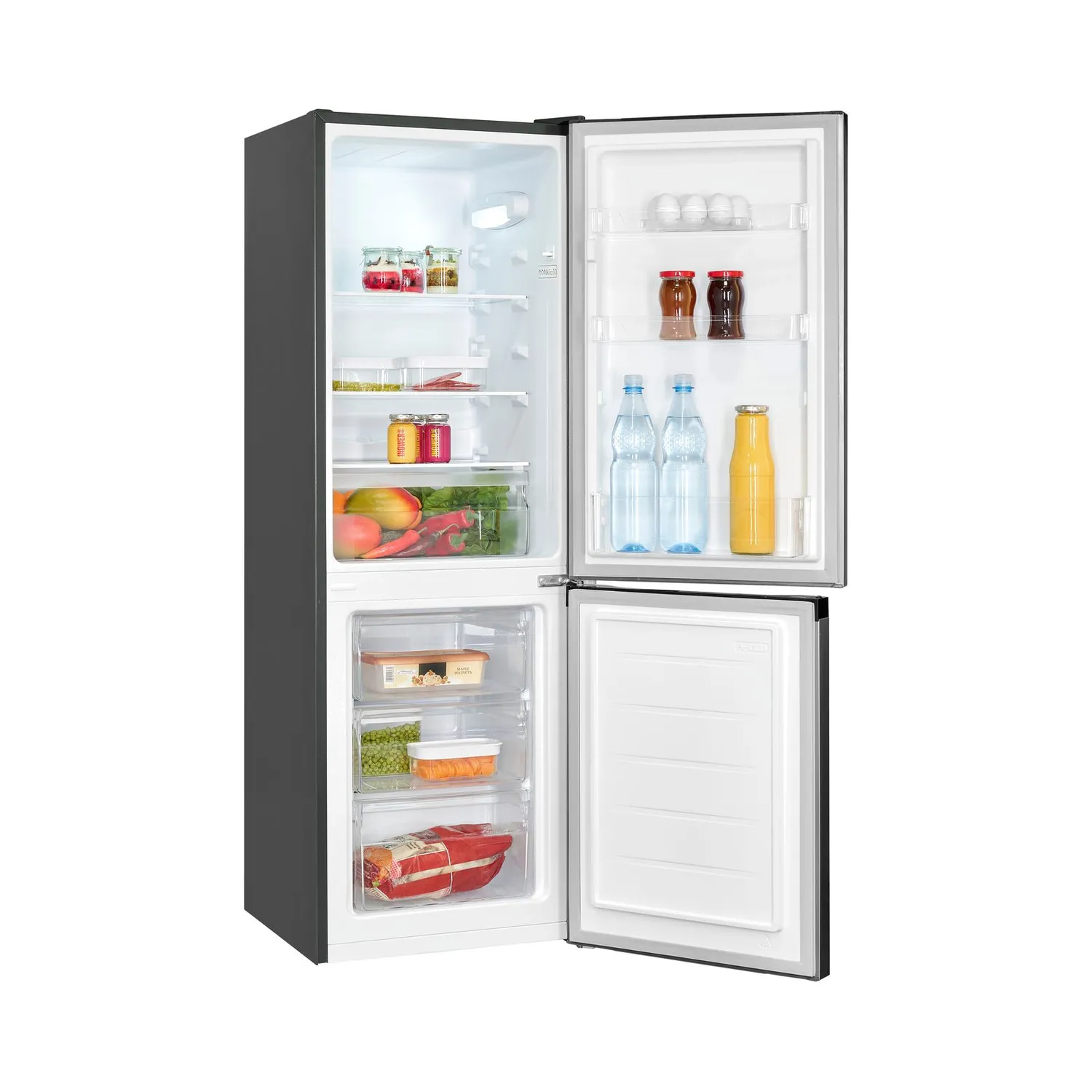 EXQUISIT KGC5231-60-E-050C combiné réfrigérateur-congélateur inox