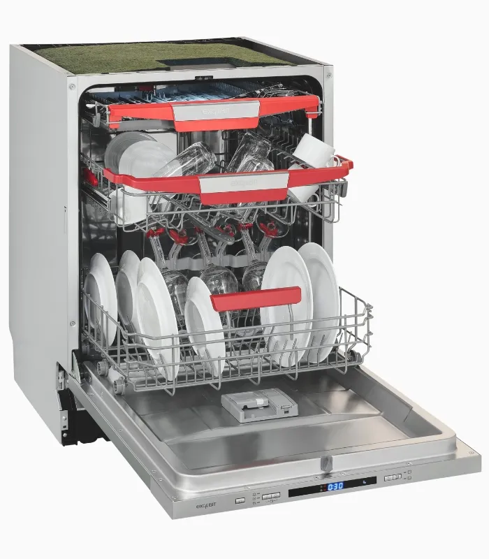 EXQUISIT EGSP9614-E-030A lave-vaisselle encastrable inox