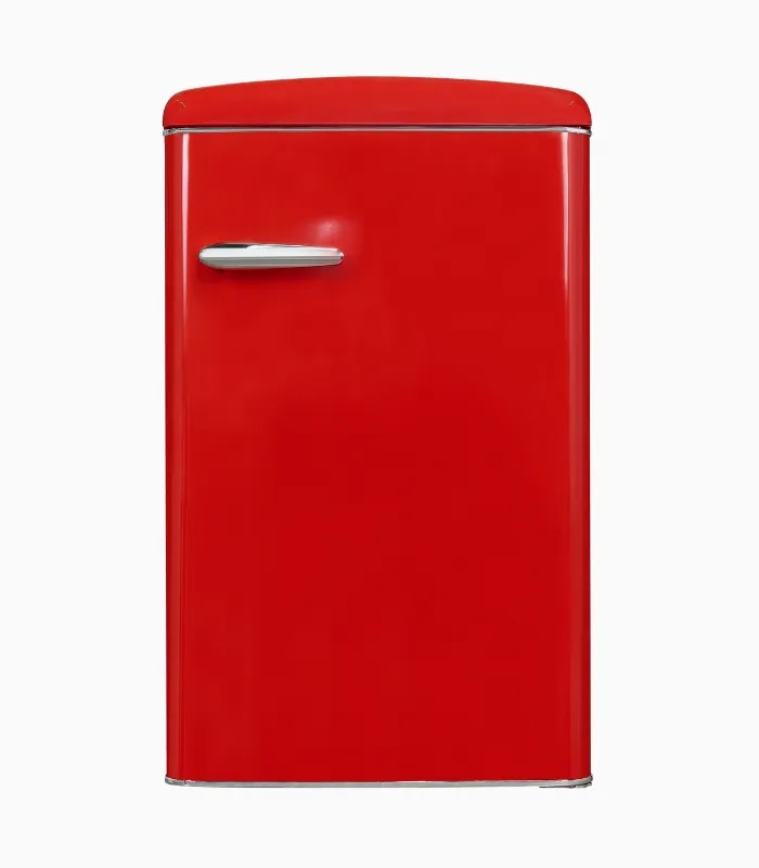 EXQUISIT RKS120-V-H-160C réfrigérateur rétro rouge