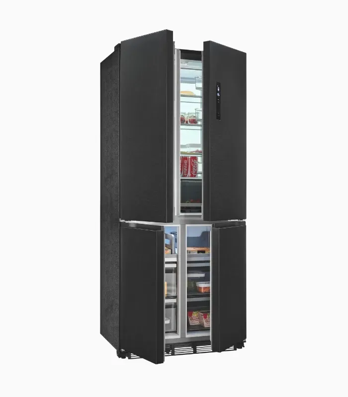 EXQUISIT EMD470-170-200E réfrigérateur américain inoxlook