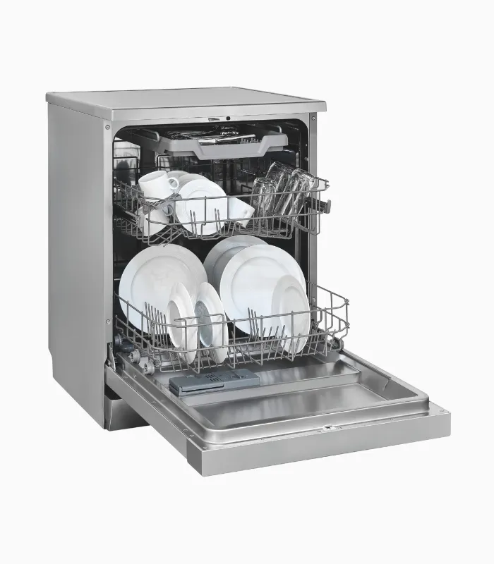 EXQUISIT GSP6314-030C lave-vaisselle pose libre argent