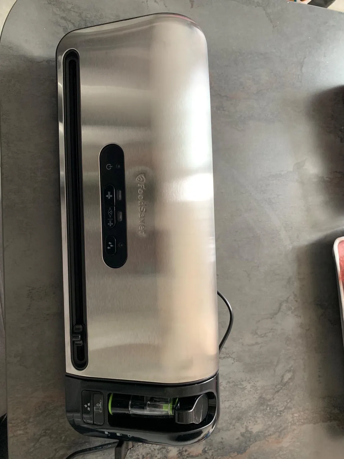 FoodSaver FFS017X machine sous vide avec fonction marinade et cutter