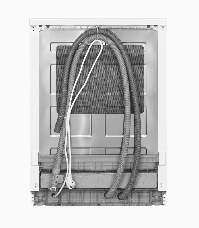 EXQUISIT GSP6312-030E lave-vaisselle pose libre blanc