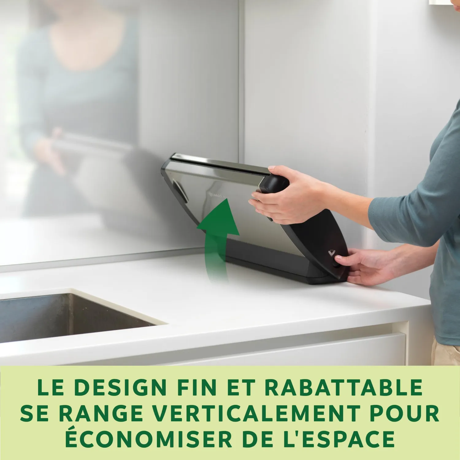 FoodSaver V2860-I machine sous vide avec sacs, argent et noir