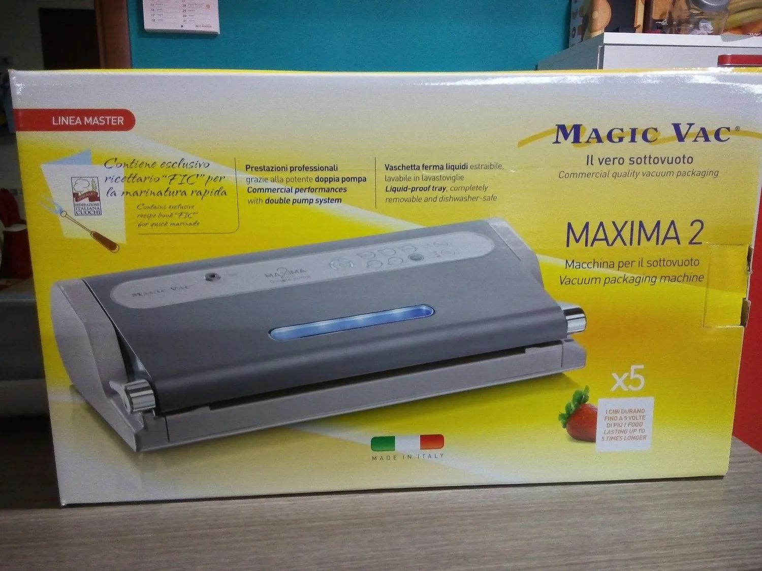 Magic Vac Maxima 2 machine sous vide 30 cm à double pompe