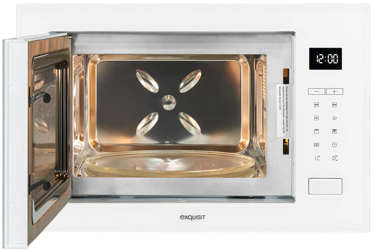 EXQUISIT EMW25-G-020 micro-ondes encastrable blanc