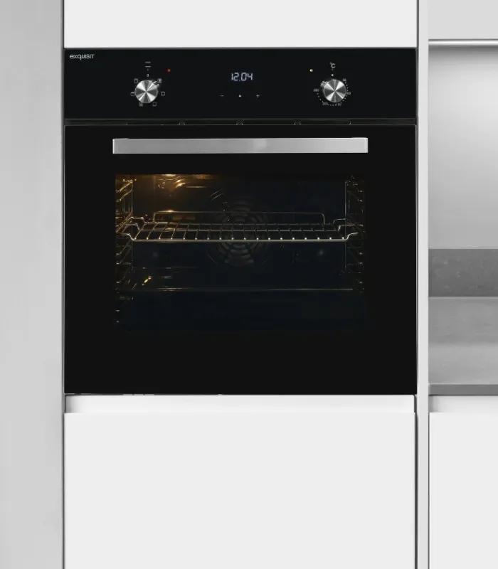 EXQUISIT EBE657-U-020 four encastrable noir