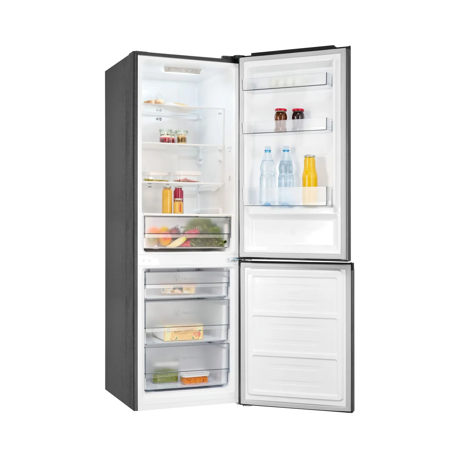 EXQUISIT KGC5400-130-NF-040D combiné réfrigérateur congélateur inox