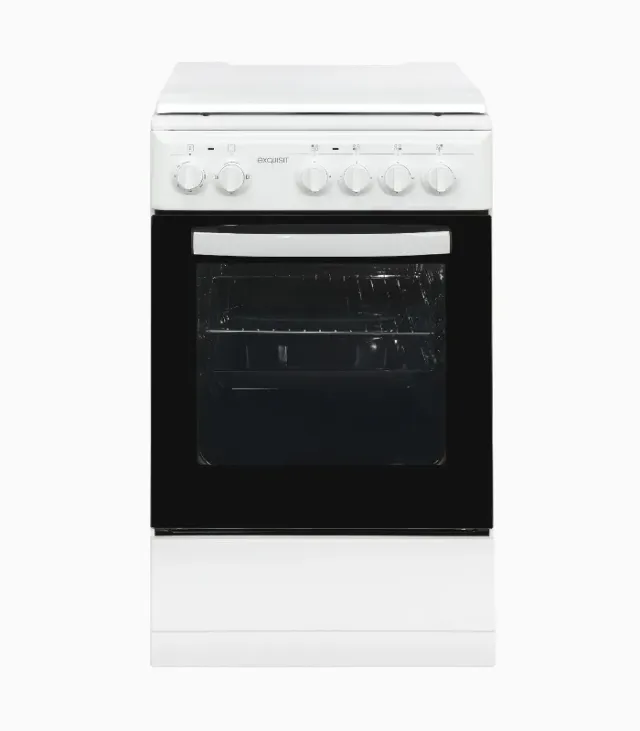 EXQUISIT EH9-3-090 weiss cuisinière électrique blanche