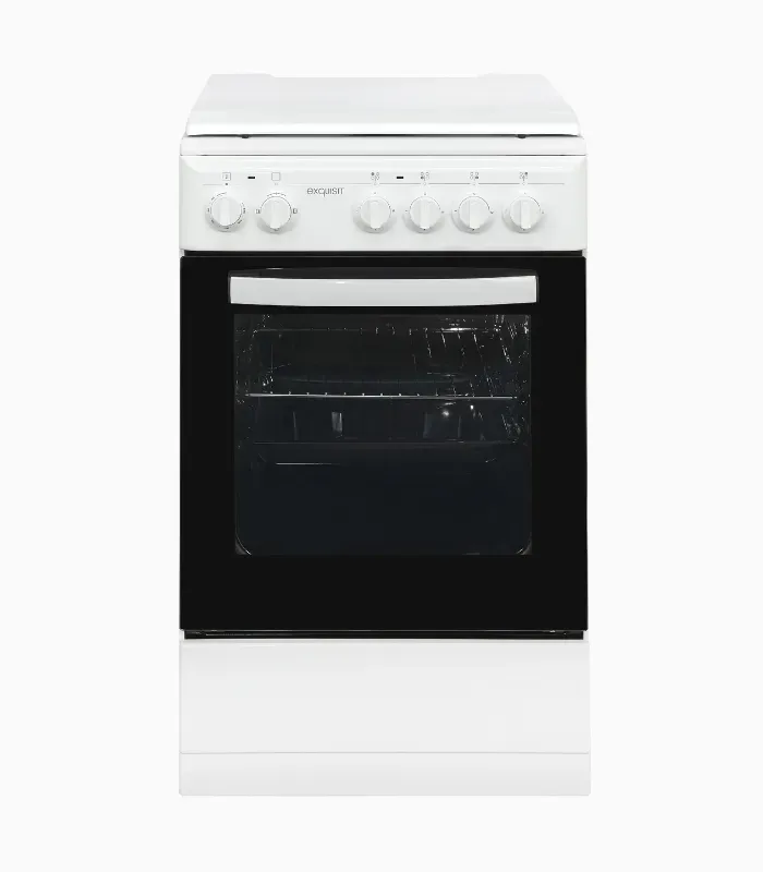 EXQUISIT EH9-3-090 weiss cuisinière électrique blanche