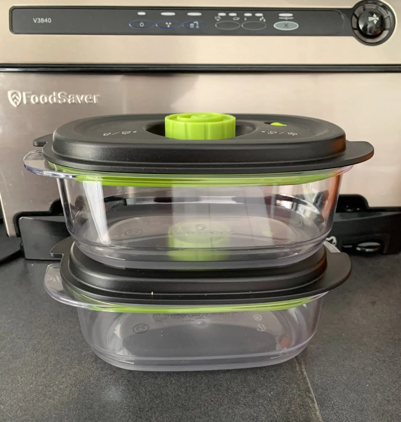FoodSaver boîte sous vide 1,8 L pour conservation et marinade