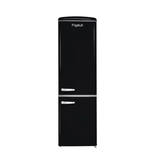 FRIGELUX CB255RND réfrigérateur combiné noir 244 L vintage