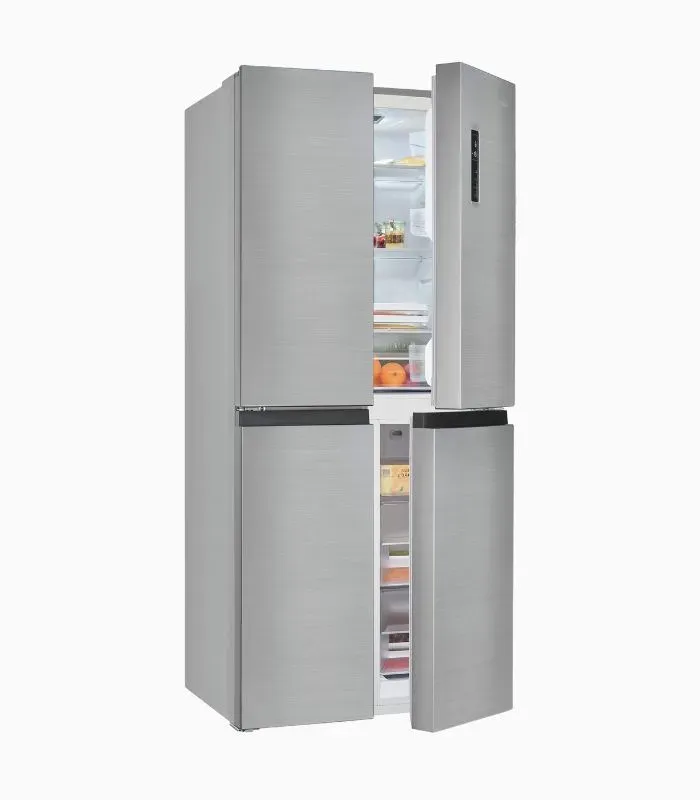 EXQUISIT MD425-150-040C réfrigérateur américain inoxlook