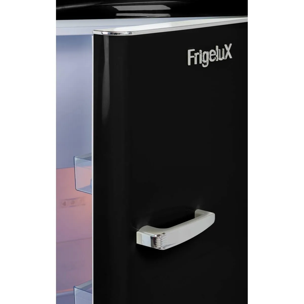 FRIGELUX RF218RNA++ réfrigérateur armoire noir 218 L vintage