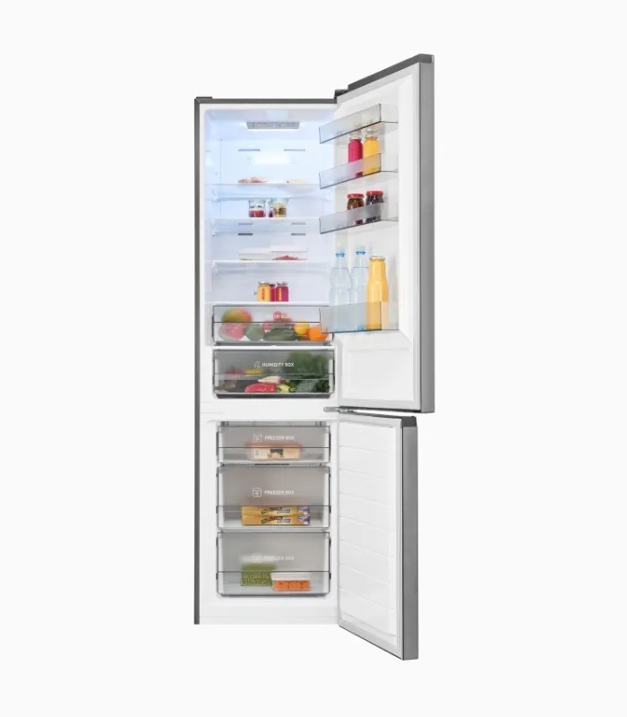 EXQUISIT KGC380-115-NF-040C combiné réfrigérateur-congélateur inoxlook