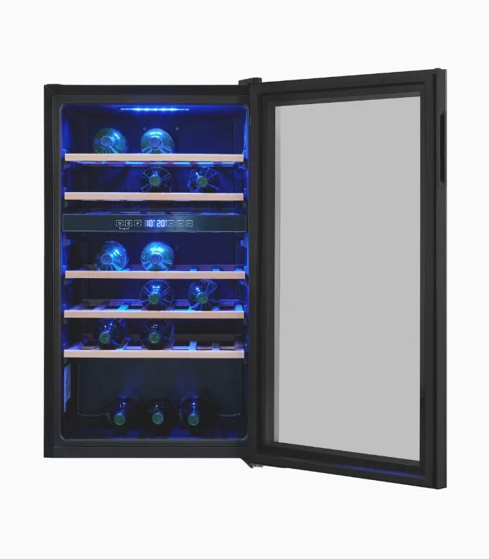 EXQUISIT WS2-45GTE-160G réfrigérateur à boissons noir
