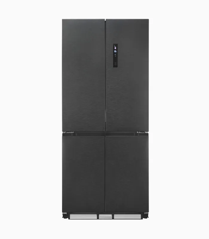 EXQUISIT EMD470-170-200E réfrigérateur américain inoxlook
