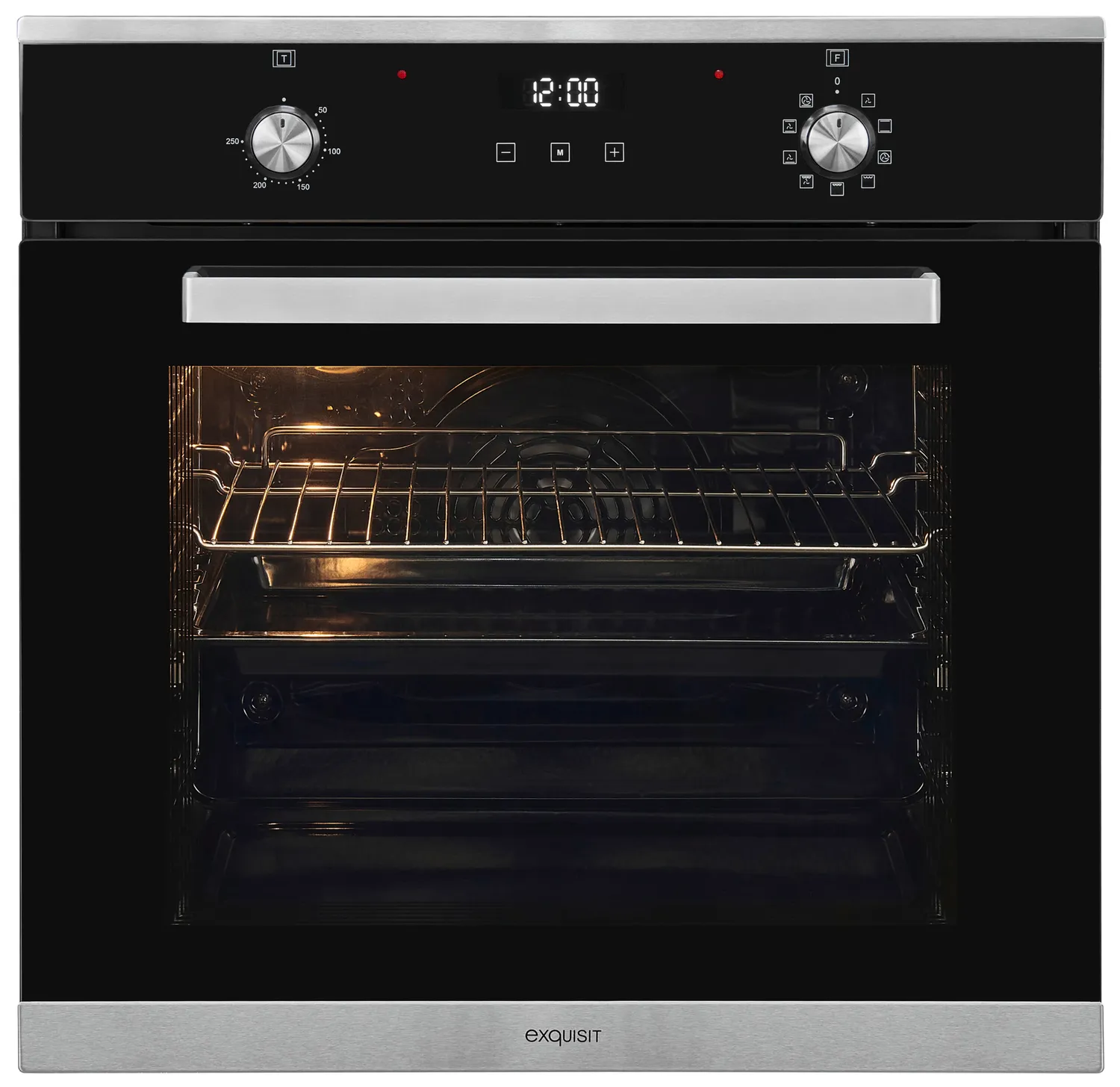 EXQUISIT EBE76-9-H-020 four encastrable inox