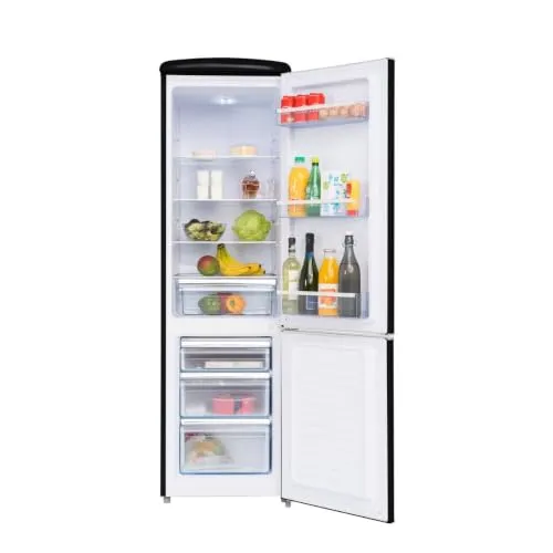 FRIGELUX CB255RND réfrigérateur combiné noir 244 L vintage