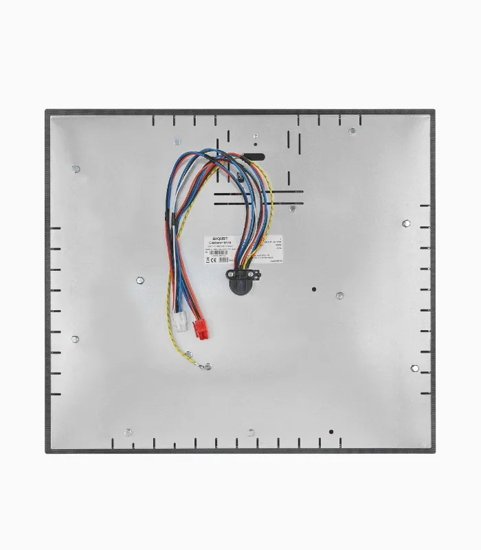 EXQUISIT EHE157-UBZ-020 ensemble encastrable noir avec cadre