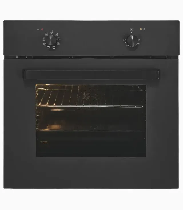EXQUISIT EBE367-U-120 four encastrable noir mat