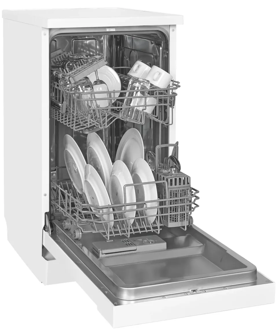 EXQUISIT GSP9309-030E lave-vaisselle pose libre blanc