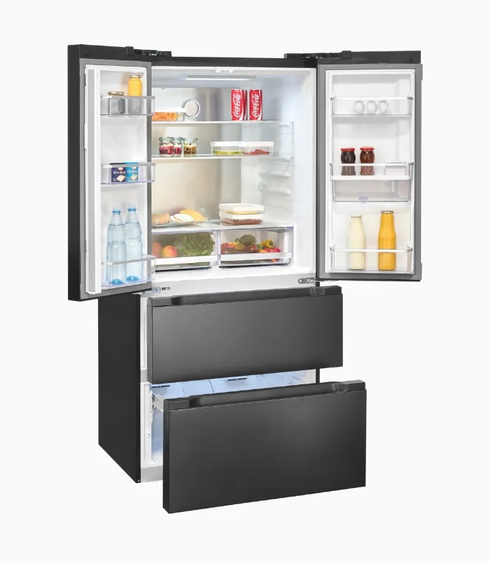 EXQUISIT FD5490-160-WS-202E réfrigérateur américain inoxlook-az