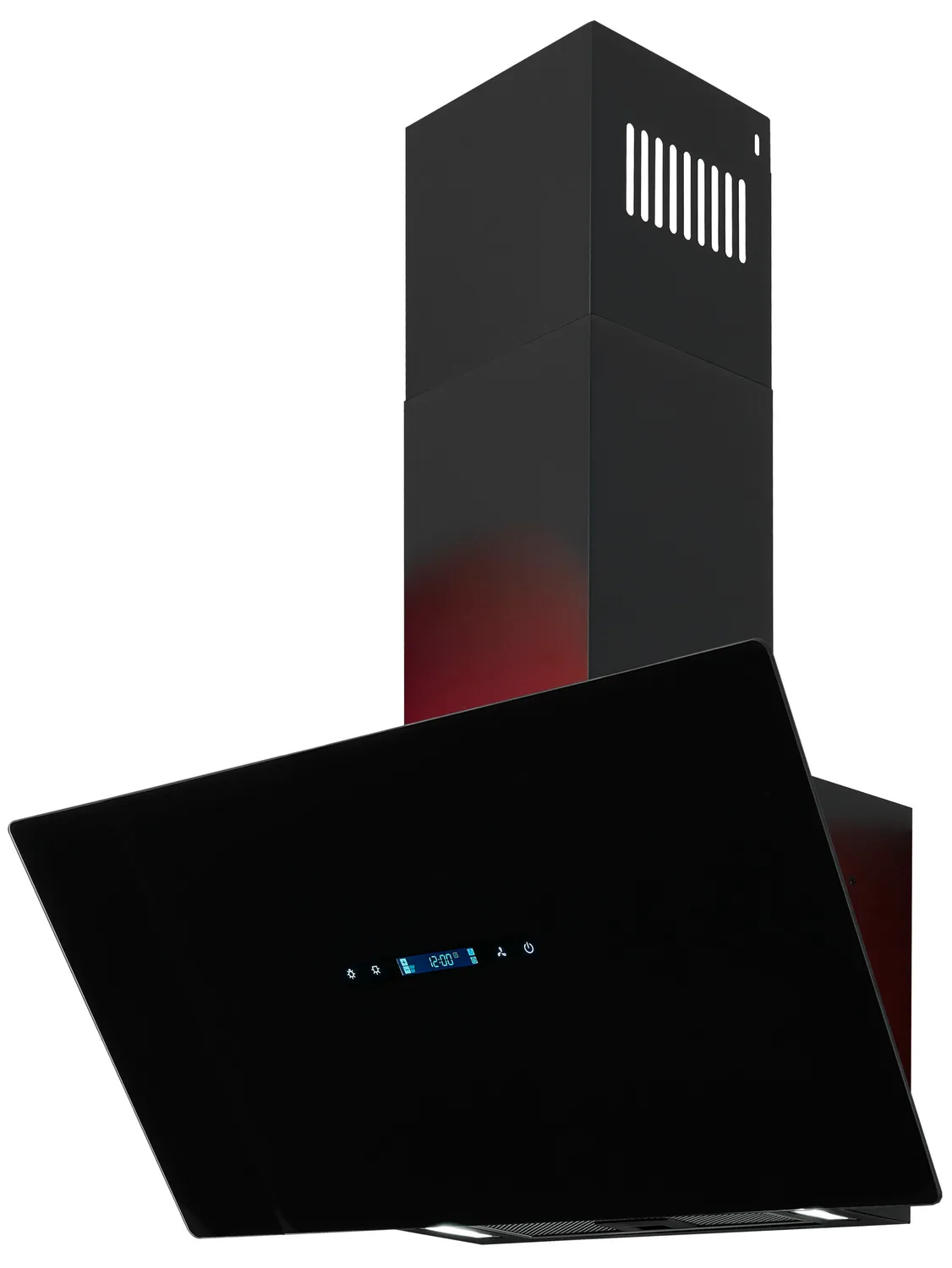 EXQUISIT KFD817-2L hotte aspirante noire