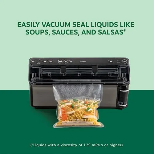 FoodSaver Elite All-in-One Liquid+ machine sous vide avec accessoires