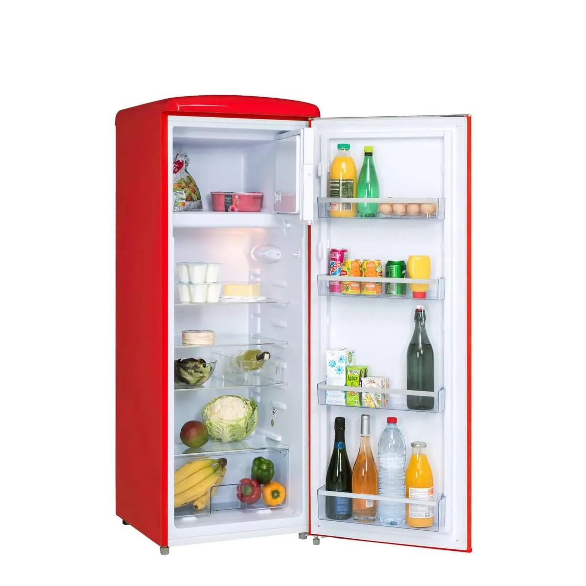 FRIGELUX RF218RRA++ réfrigérateur armoire rouge 218 L vintage