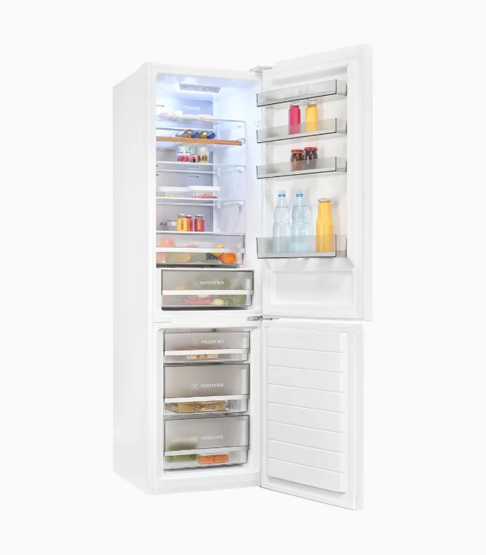 EXQUISIT KGC5380-115-NF-040A réfrigérateur congélateur blanc