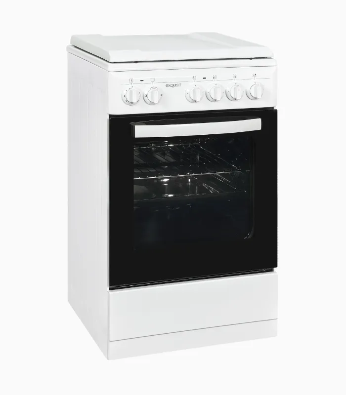 EXQUISIT EH9-3-090 weiss cuisinière électrique blanche
