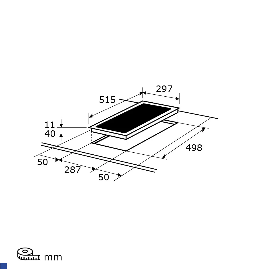EXQUISIT EKC 301-2 RK plaque de cuisson