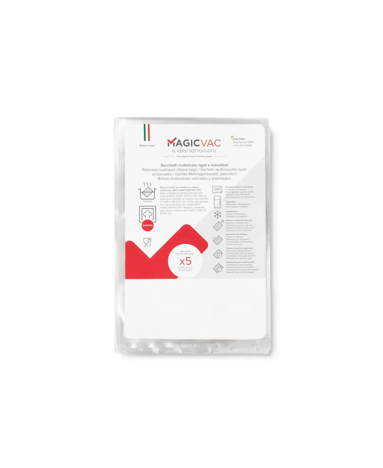 Magic Vac rouleaux sous vide 30 × 600 cm, lot de 2, sans BPA