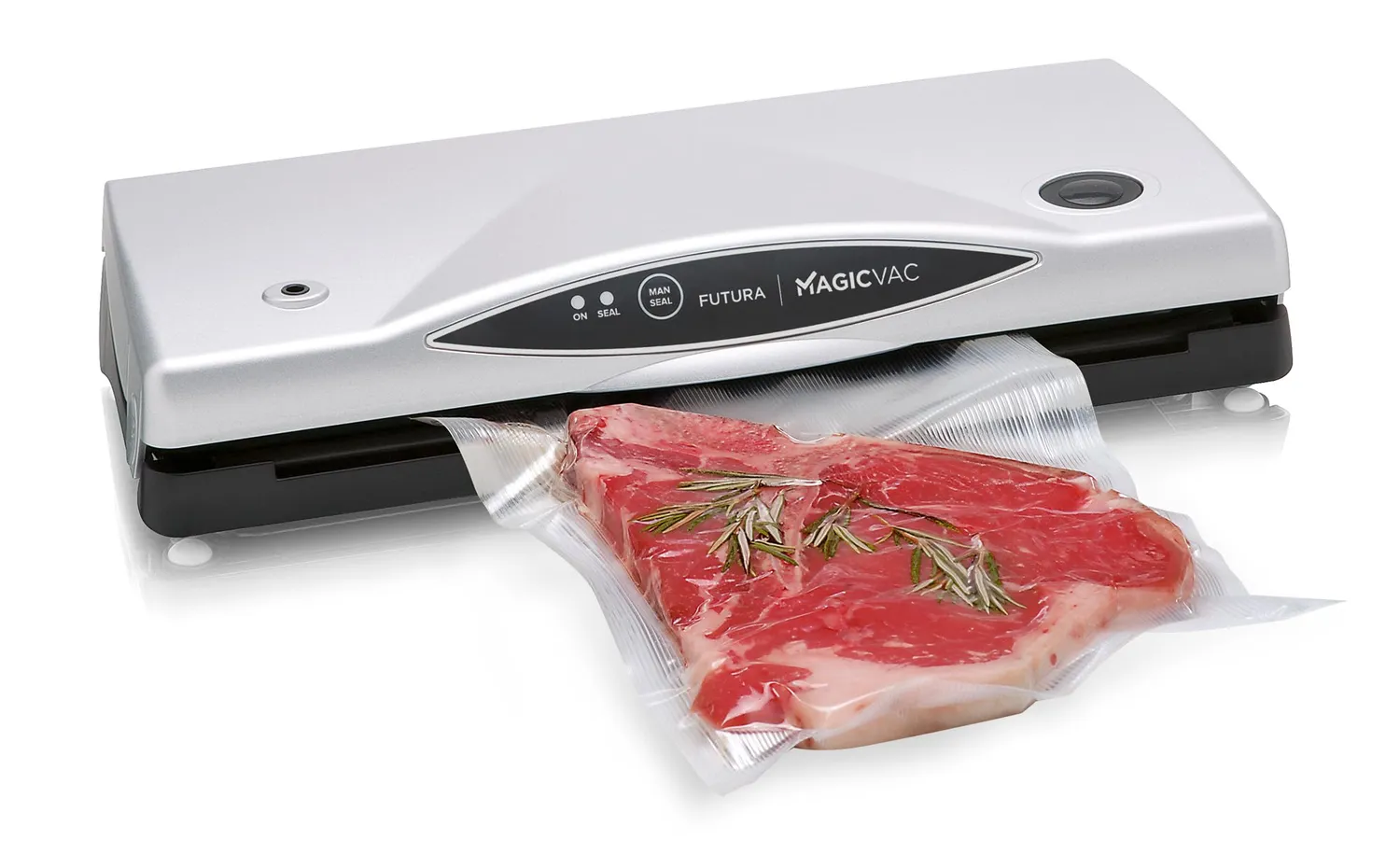 Magic Vac Futura machine sous vide multifonction argent noir