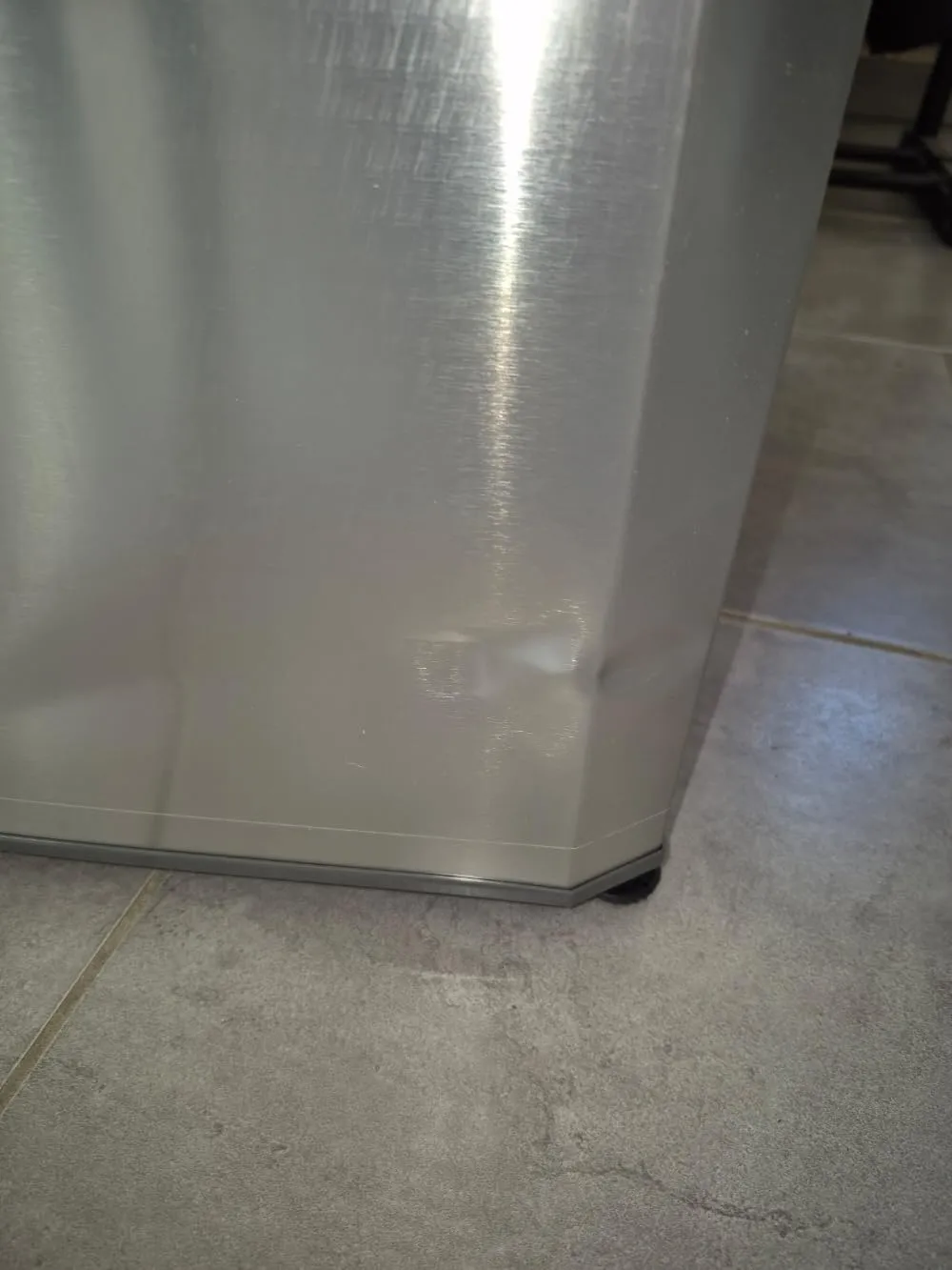 FrigeluX RTT127XE réfrigérateur table top 120 L silver sans freezer