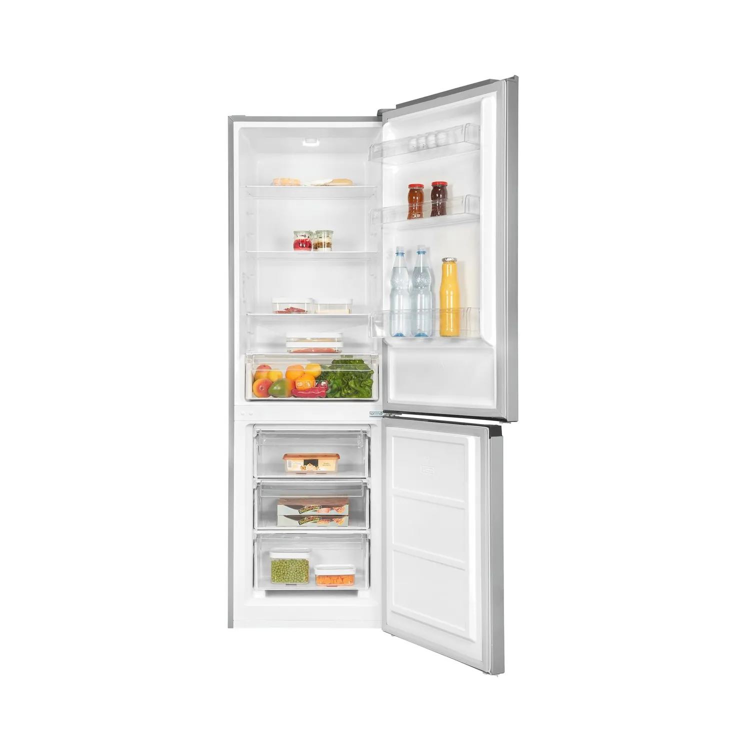 EXQUISIT KGC5320-95-E-040C réfrigérateur congélateur inox