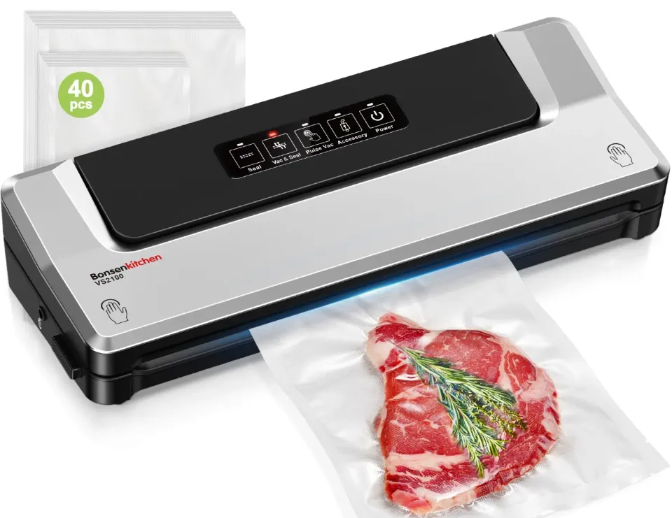 Bonsenkitchen VS machine sous vide 40 sacs, modes réglables