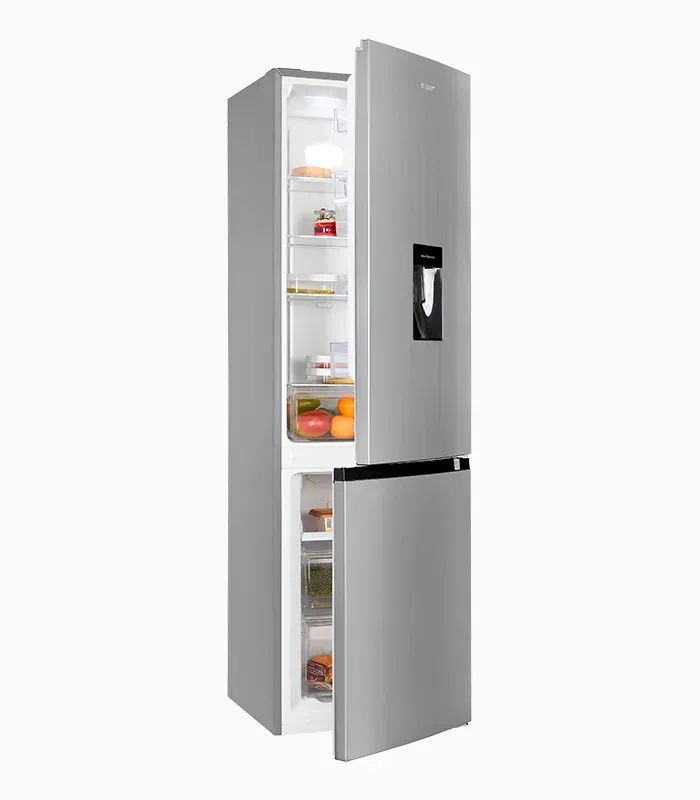 EXQUISIT KGC265-70-NF-WS-040C combiné réfrigérateur congélateur inox