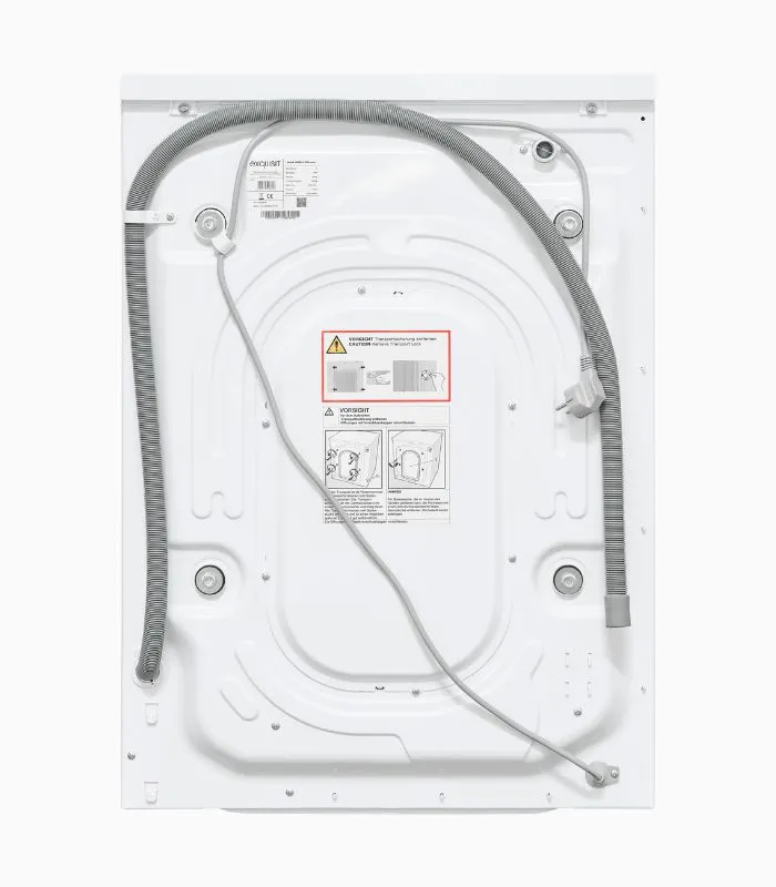 EXQUISIT WA8014-370A lave-linge blanc