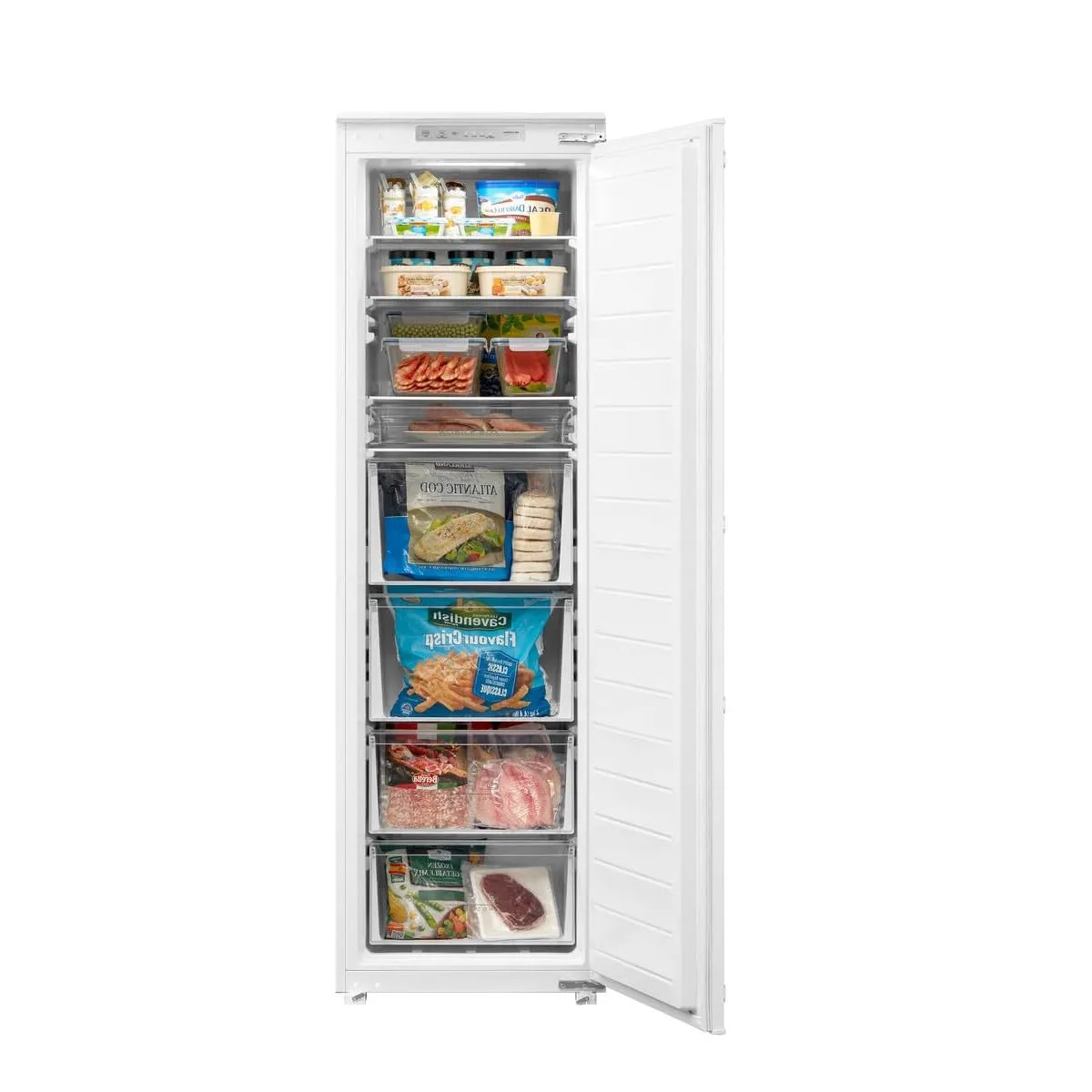 FrigeluX CVNF177BI congélateur armoire intégrable 212 L No Frost