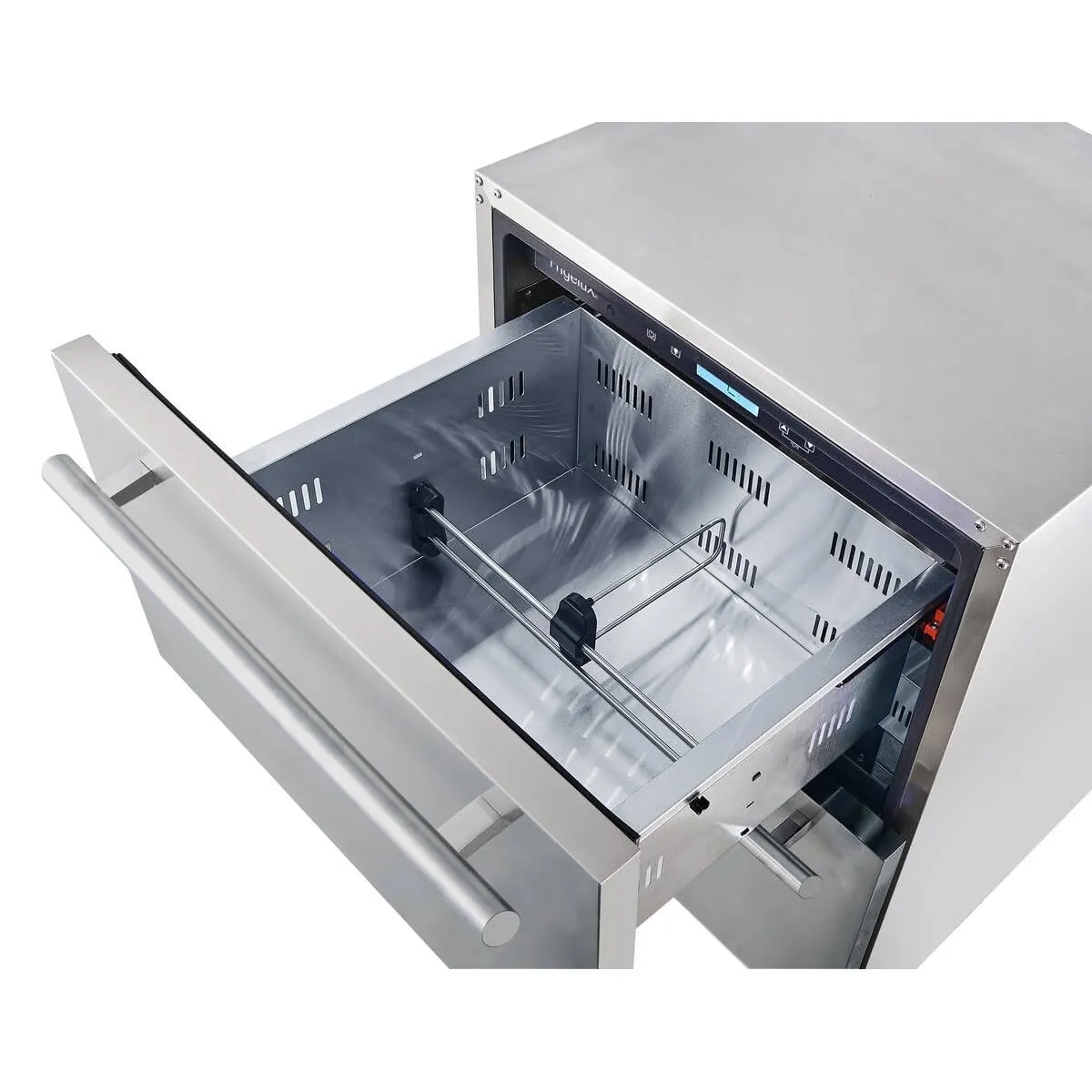 FRIGELUX RE2T136A réfrigérateur extérieur double porte 136 L inox